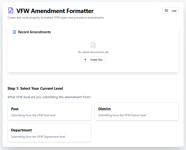RulesBuddy Amendment Formatter screenshot