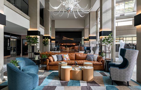 Lobby and common areas inside Hotel Murano